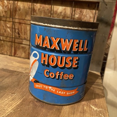 Vintage tin can [MAXWELL HOUSE COFFEE ]